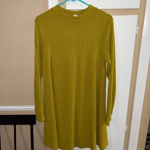 Women’s Large Old Navy Ribbed Long Sleeve Dress.